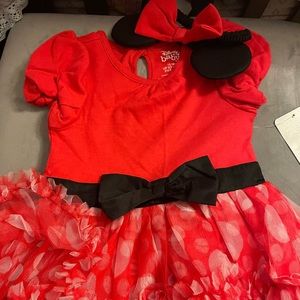 Disney Minnie Mouse Outfit 12-18 M NWT!